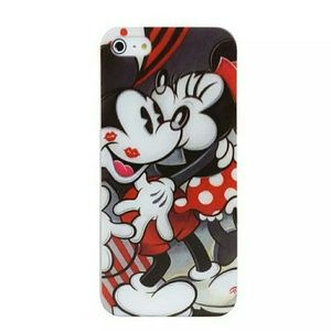 NEW IPHONE X SILICONE COVER MINNIE AND MICKEY